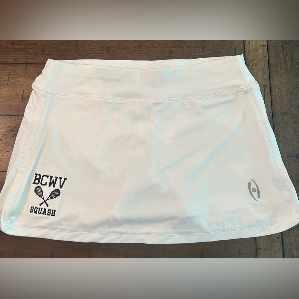 Arrow White Sports Mini Skirt